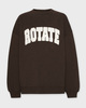ROTATE Birger Christensen Tröja Heavy Sweat Crewneck Mole S