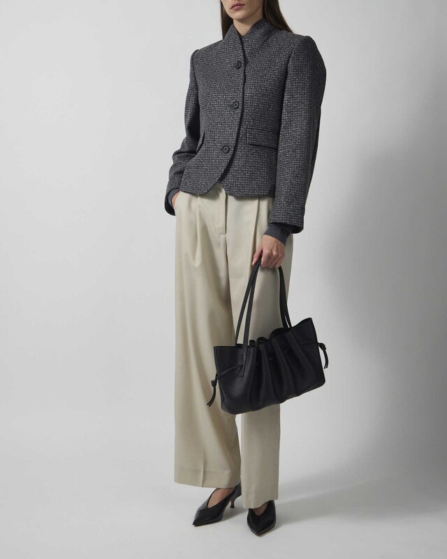 Dagmar Bukser Relaxed Wool Cream 36