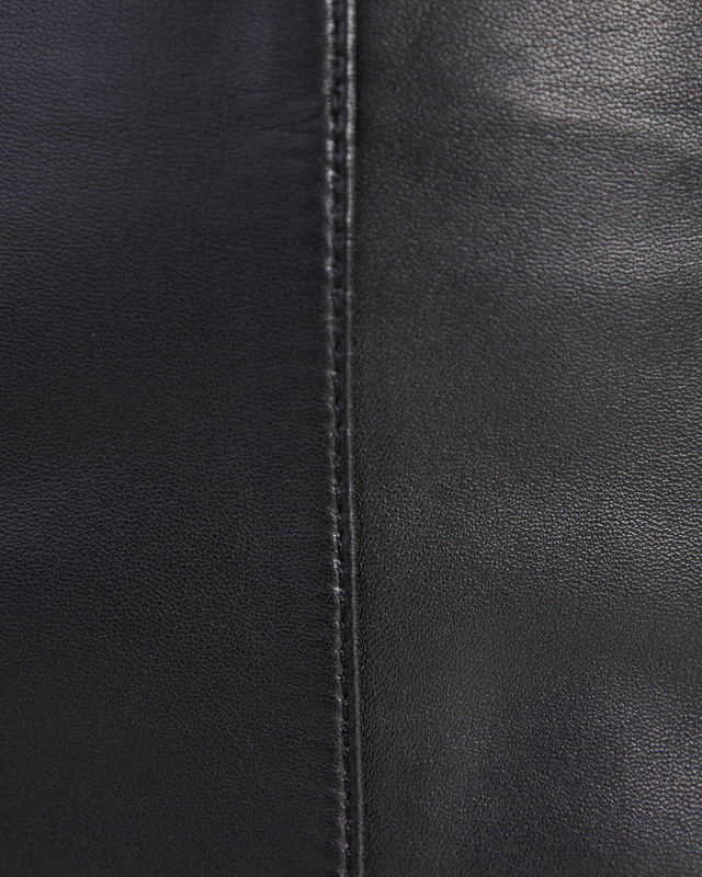 Joseph Skirt Sidena Nappa Leather Black 34