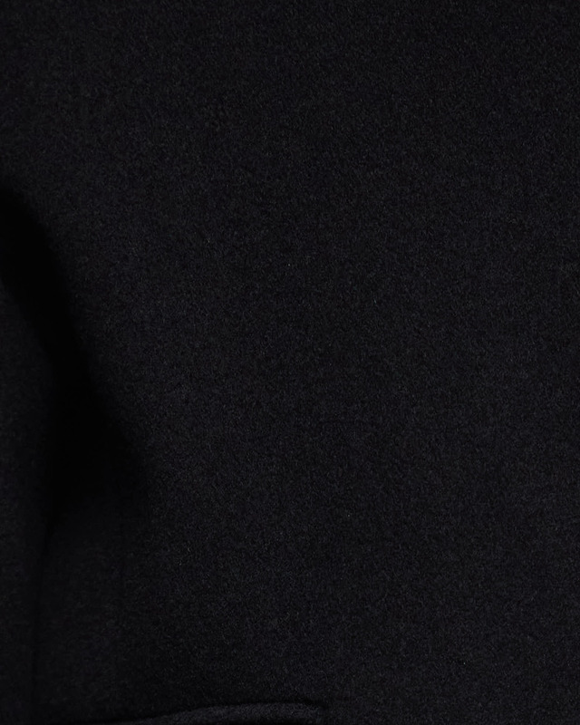 Dagmar Jacket Short Curved Black 38