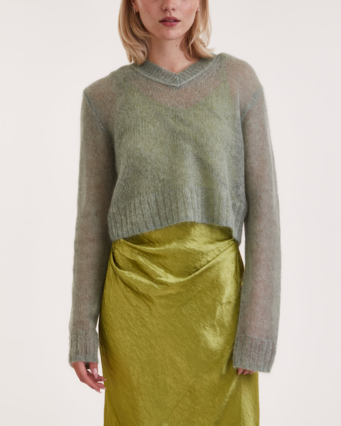 Sweater Mohair  Sage 1