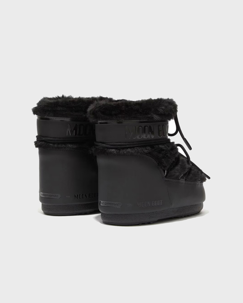 Boots Icon Low Faux Fur Black 2