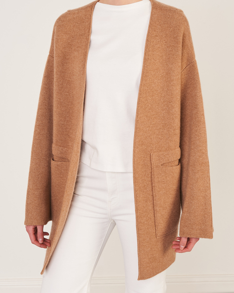Cashmere Coat Ryan Valnöt 1