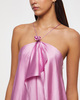 Acne Studios Dress Halter Satin  Blush 36
