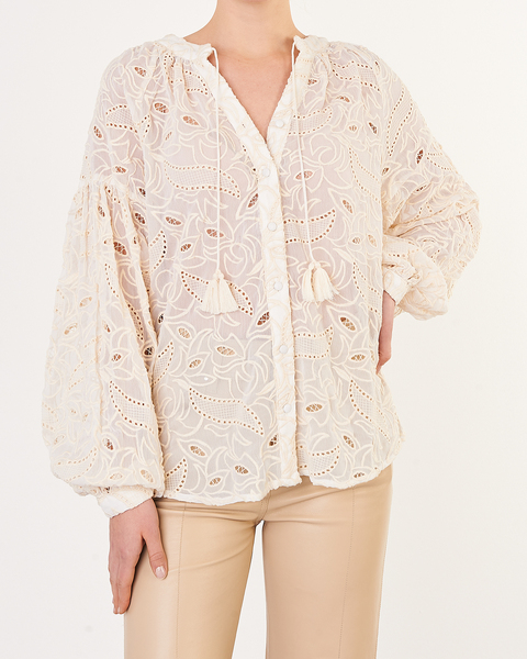 Delphine Blouse Creme 1