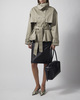 ROTATE  Jacket Short Trench Coat Grey 36