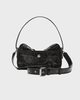 Acne Studios Bag Camero Party Croco  Black ONESIZE