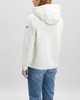 Moncler Cardigan Wool Padded Hoodie Offwhite L