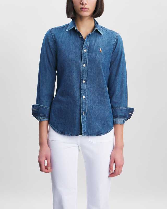 Polo Ralph Lauren Skjorta Denim Blå US 4 ( EUR 36)