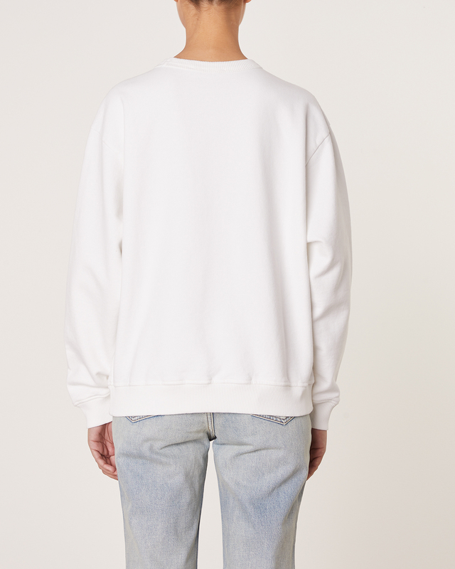 acne studios white sweatshirt
