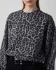 Anine Bing Sweatshirt Miles  Leopard M