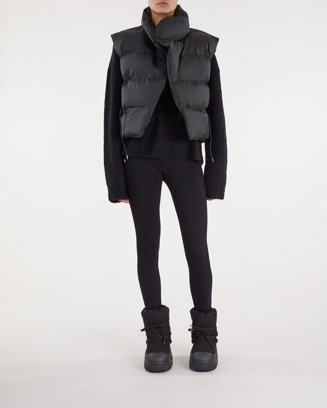 Rains Vest Puffer W Vest Svart S