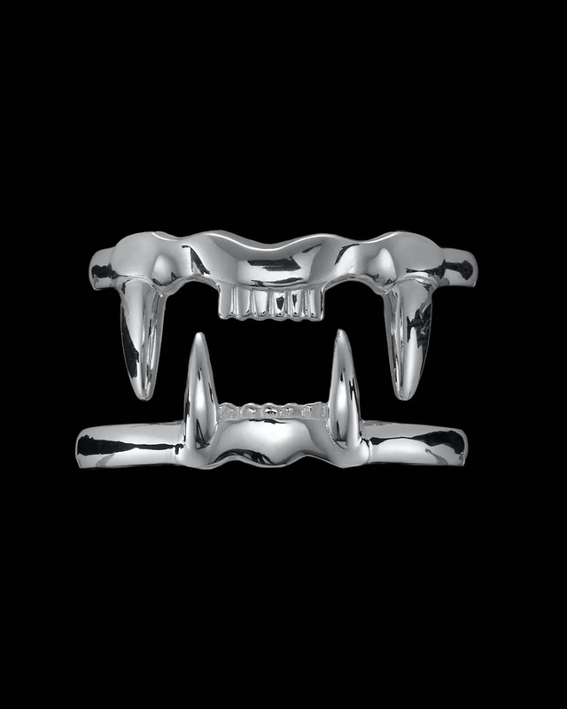 Maria Nilsdotter Ring Jaw Upper Silver XS