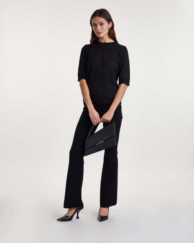 Wakakuu Icons Topp Sienna Knit Lurex Svart XL