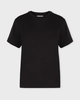 Vince T-Shirt Pima Cotton Crew Neck Black L