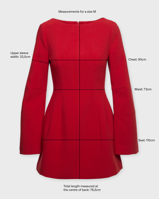 Wakakuu Icons Klänning Suita Mini Röd L