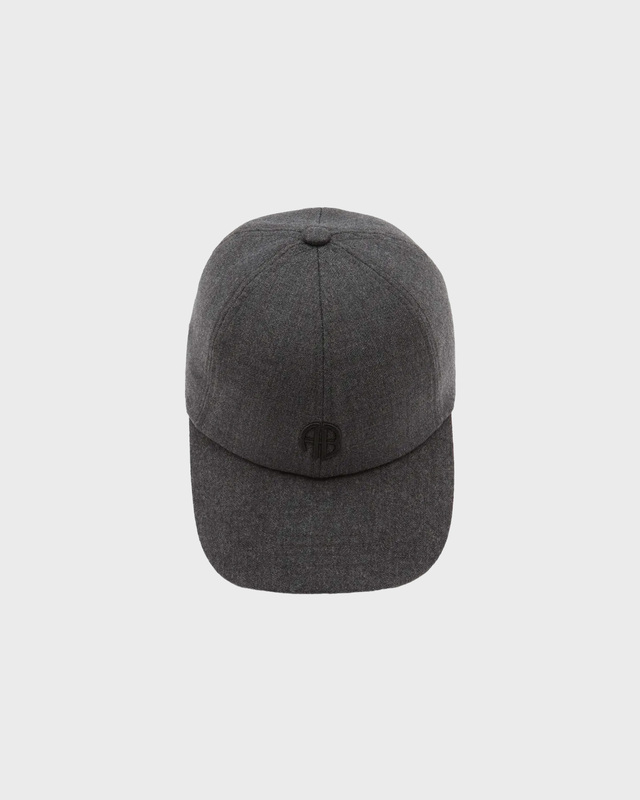 Anine Bing Baseball Cap Jeremy Dark grey melange ONESIZE