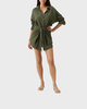 Melissa Odabash Dress Sara Cruise Olivgrön S