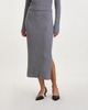 Filippa K Skirt Rib Knit Light grey XL