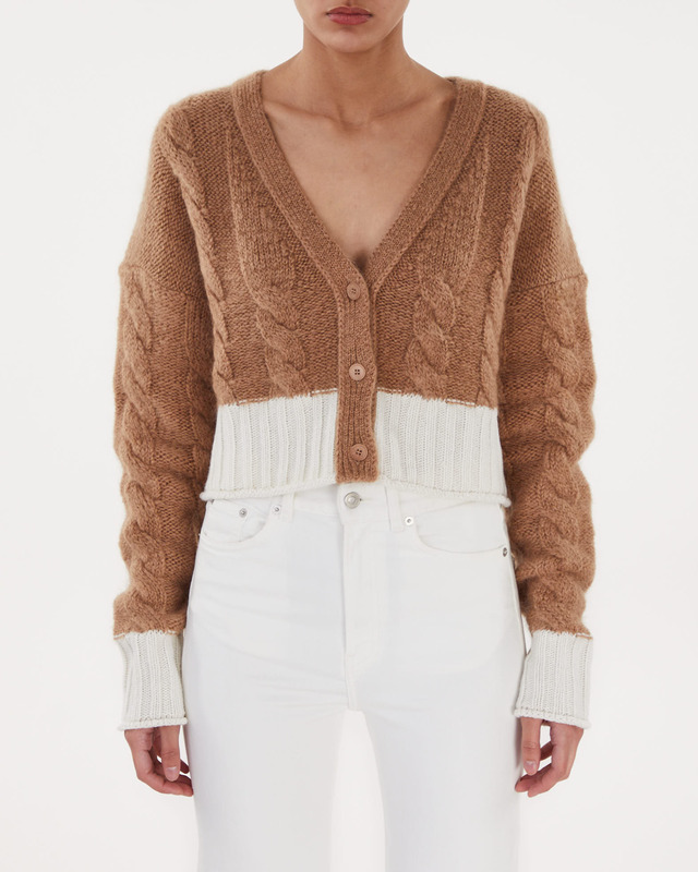 Filippa K Cardigan Mohair Camel L