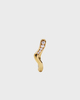MARIA BLACK Earring Yasmin 8 Huggie Guld left