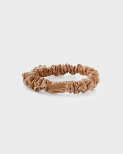 Vegan Scrunchie Narrow Camel ONESIZE 1