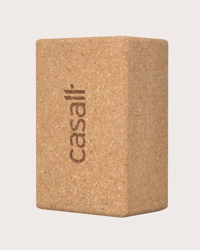Casall Yoga Block Natural Cork Large Natural ONESIZE