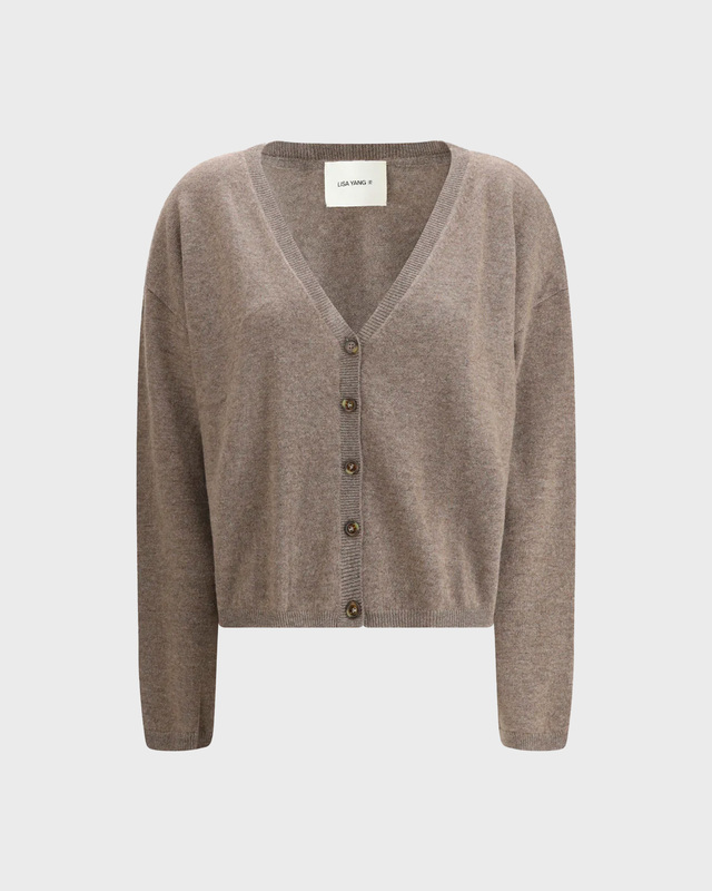 LISA YANG Cardigan Abby Cashmere Taupe 0 (XS-S)