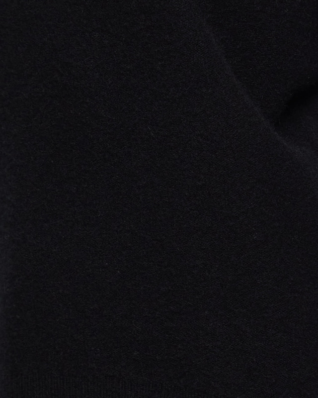 Vince Cashmere Sweater  Boiled Funnel Nk Pullover Black S