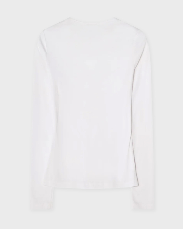 CLOEYS T-Shirt Tight Fitted Heart  White M