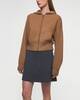 LISA YANG Kofta Lilia Hooded Zip Toffee 0 (XS-S)