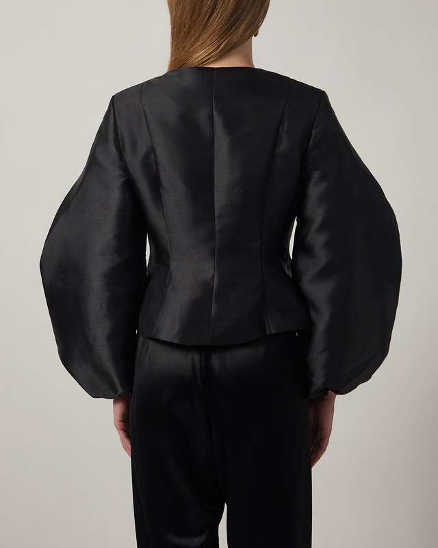 Malina Blouse Vendela Balloon Sleeve Black 40
