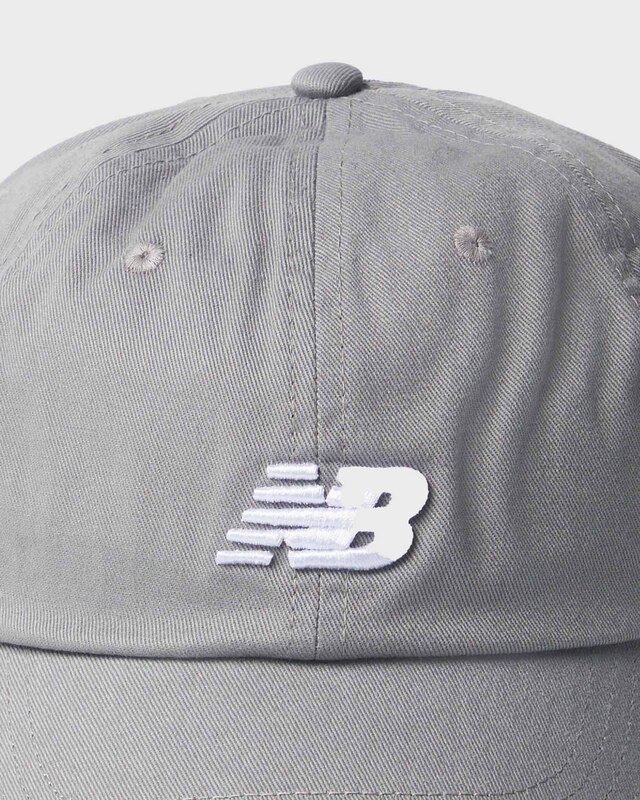 New Balance Hat 6 Panel Classic Grå ONESIZE