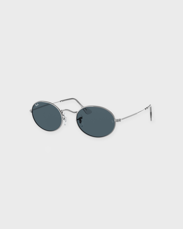 Ray-Ban Sunglasses Oval 51 Silver ONESIZE