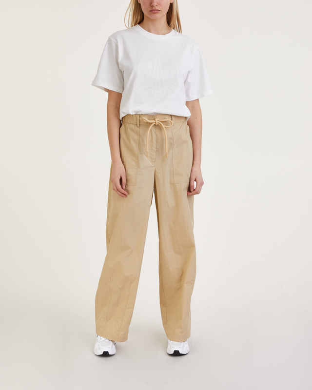 Moncler T-Shirt Maglia Maniche Corte Natural XS