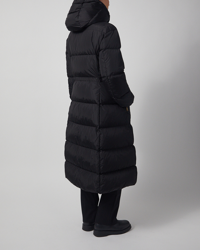 Moncler Jacket Chamer Long Coat Black MONCLER 1 (S)