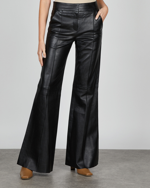 Leather Trousers Bette Black 1