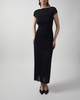 Dagmar Dress Contrast Knit Black S