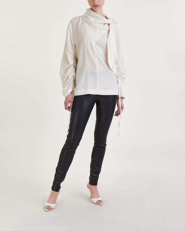 Rodebjer Blus Mona Drapy Linen L