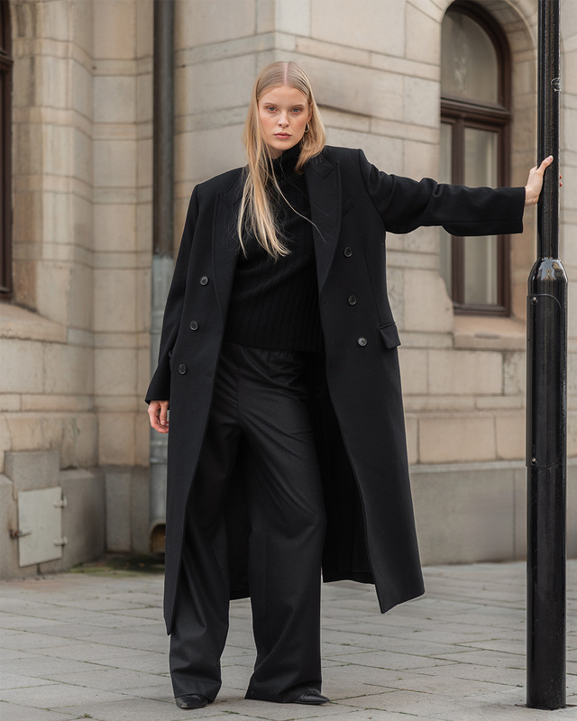 Wakakuu Icons Coat Bexley Black S