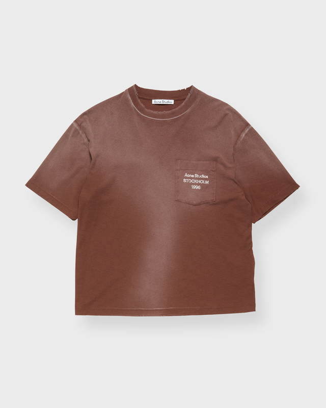 Acne Studios T-shirt FN-UX-TSHI000289 Chocolate L-XL