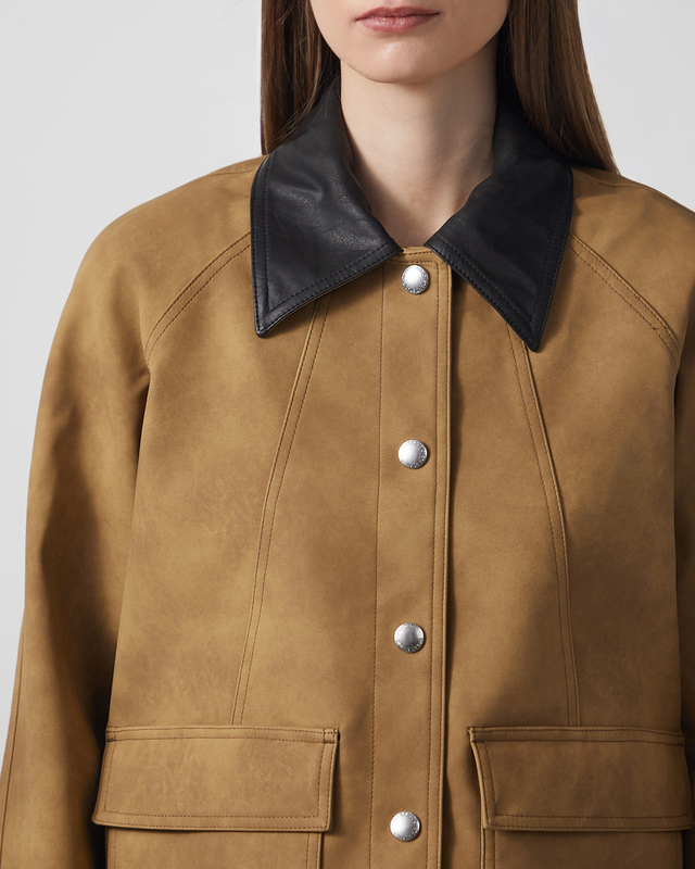 STAND STUDIO Jacka Wilhelmina Mörk sand  38