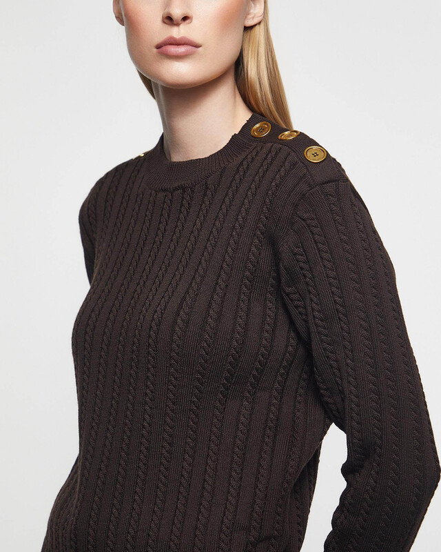 Golden Goose Deluxe Brand Tröja Journey Ofra Brun L