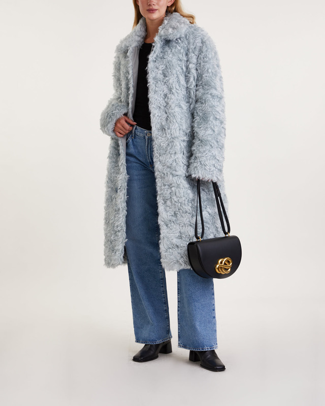 Filippa K Kappa Faux Fur Ljusblå 36