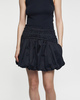 Ulla Johnson Nicolette Bubble Hem Mini Skirt Noir US 6 (EUR 38)