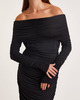 Wakakuu Icons Klänning Maya Off Shoulder   Svart S