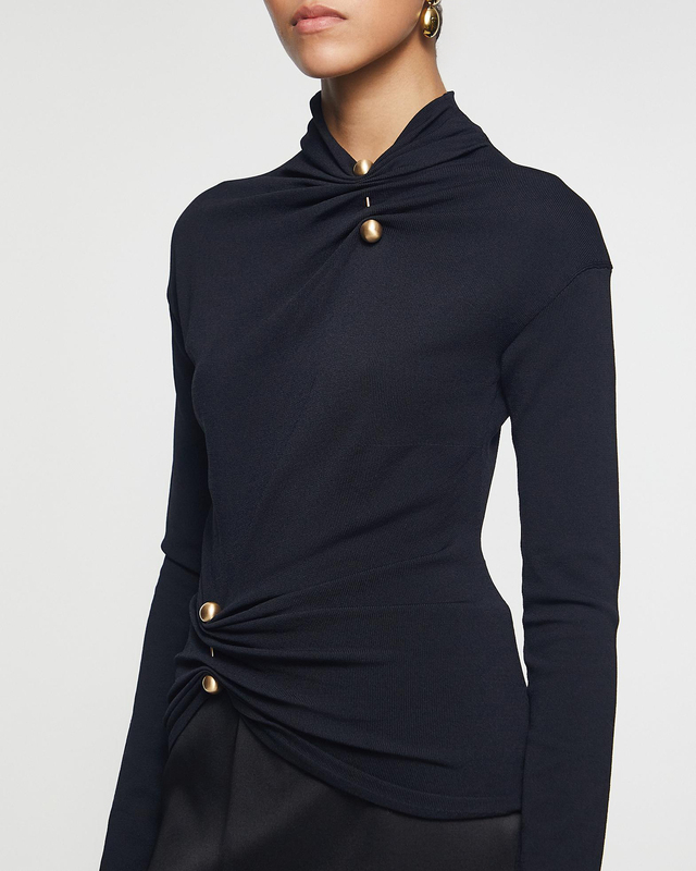 Cult Gaia Top Callie Black XS