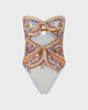 Zimmermann Badedragt Aster Scarf Tie Light Blue 3 (L-XL)