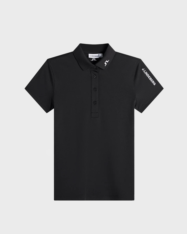 J Lindeberg Top Tour Tech Polo Black S
