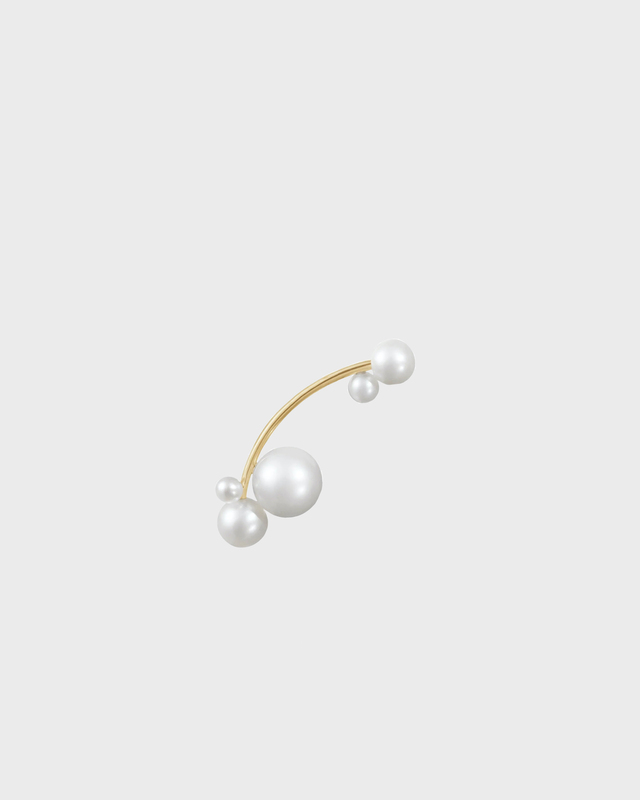 Sophie Bille Brahe Stellari earing Guld left